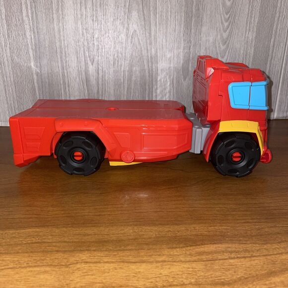 Transformers Rescue Bots Hot Shot Truck Robot 12” Action Figure Toy Hasbro 2020 - Picture 9 of 12